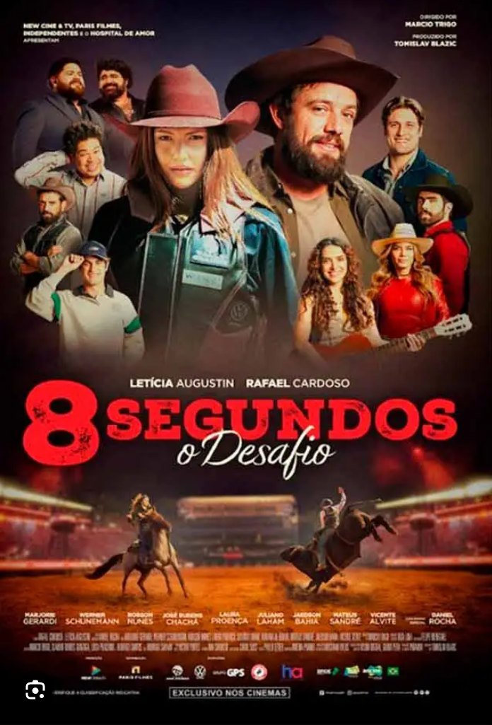 Pôster de 8 Segundos: O Desafio